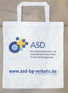 Sac fourre-tout en toile de coton personnalisé, portable, double bandoulière, recyclable, avec impression de logo sur mesure - Product Image 3