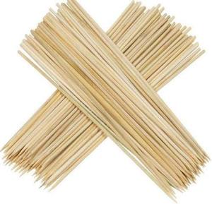 Brochettes en bambou réutilisables, durables, non toxiques, pour barbecue, manche long, non revêtues, écologiques, minimalistes, pour fêtes - Product Image 5