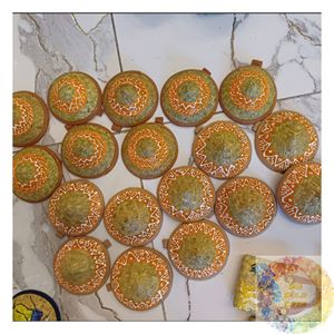 Porte-clés artisanal en jonc tressé traditionnel, breloque décorative pour sac, anneau porte-clés naturel tissé, accessoire souvenir artisanal - Product Image 5