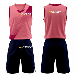 Uniforme de volley-ball léger, confortable, personnalisé, imprimé, en polyester 100%, service OEM, meilleur uniforme - Product Image 1