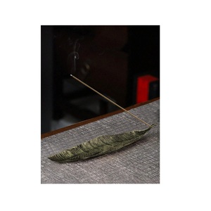 ที่วางธูปโลหะรูปใบไม้ มีจำหน่ายในราคาขายส่ง - Product Image 4