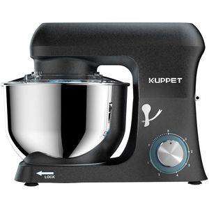 Batteur sur socle en acier inoxydable 6,5 QT, 6 vitesses, tête inclinable, mélangeur alimentaire de cuisine, crochet pétrisseur, fouet métallique, batteur plat, bol mélangeur 7L/5L/10L - Product Image 2