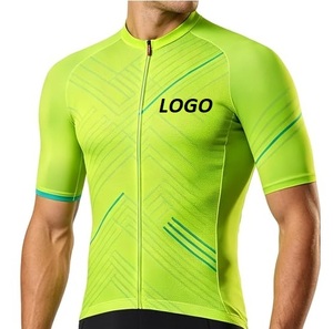 Maillot de Ciclismo para Hombre, Ligero, Elástico en Cuatro Direcciones, Antibacteriano, de Secado Rápido y Transpirable, para Ciclismo de Montaña MTB y Carreras - Product Image 1