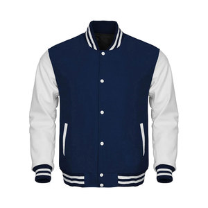 Custom OEM Baseball Letterman Varsity <b>Jacket</b> with <b>Leather</b> Sleeves <b>Winter</b> Season Perfect Clothing - Product Image 1