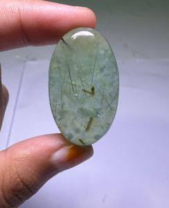 Hermosas Piedras de Prehnita Cabujón Hechas a Mano, Lote de Gemas de Jaspe Verde Natural para la Fabricación de Joyas, Oferta en Prehnita - Product Image 1