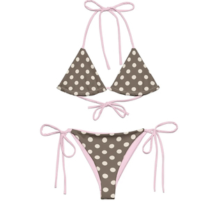 2026 Custom Women's 2-Piece Quick Dry Summer Beach Bikini Set Printed Swimwear with Sequined Decoration Ladies <b>Bathing</b> Suit - Product Image 5