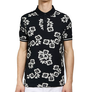 Camiseta Polo Sublimada 100% Algodón para Hombre, Corte Holgado, Impresión de Alta Calidad, Logotipo Personalizado, Secado Rápido - Product Image 3