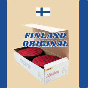 Tampons de polissage en mousse rouge durables pour le dos, 6 pouces # 80- # 4000 Ultra fin pour le polissage humide, polissage de voiture, polissage de sol - Product Image 3