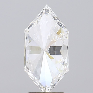 Diamant de laboratoire cultivé, taille hexagonale, 3,24 carats, certifié IGI, clarté VS1, couleur F, pour la fabrication artisanale de bijoux en Inde. - Product Image 4