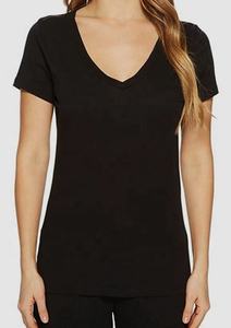 เสื้อยืดคอวีแขนสั้นผู้หญิง - Product Image 5