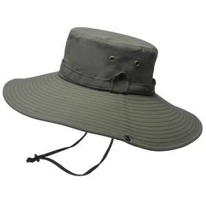 Chapeaux de soleil personnalisés pour hommes et femmes, chapeau bob pliable en polyester pour la randonnée, la plage, la pêche - Product Image 4