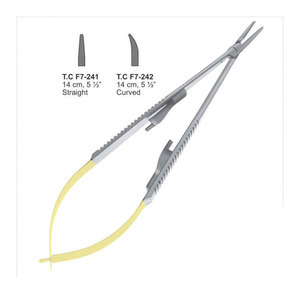Portaagujas Finochietto TC de 5.25 Pulgadas, Instrumento Quirúrgico Manual de Acero Inoxidable de Alta Calidad para Cirugía General, Garantía de 3 Años - Product Image 5
