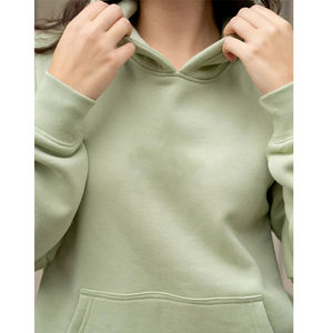 Conjunto de Sudadera con Capucha y Pantalones Deportivos de Algodón con Detalles de Pedrería Brillante y Encaje, Color Sólido, Traje Deportivo a la Moda para Uso Diario Informal y de Lujo - Product Image 4