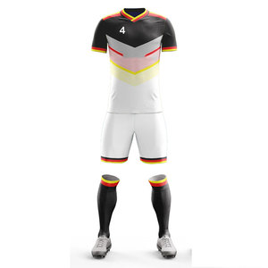 Camiseta de Fútbol con Pantalones Cortos, Uniforme de Fútbol con Logotipo Personalizado, Ropa de Práctica, Nombre del Equipo, Números, Conjuntos de Uniformes de Fútbol Antibacterianos - Product Image 6