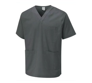 High Quality Custom Made Short Sleeve Men's Medical <b>Scrub</b> <b>Tops</b> Breathable Lightweight High Demanded Product Men <b>Scrub</b> <b>Tops</b> - Product Image 3
