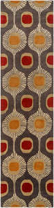 Tapis en laine tufté à la main, motif géométrique rétro, tapis décoratif d'intérieur, revêtement de sol pour salon et chambre à coucher - Product Image 2