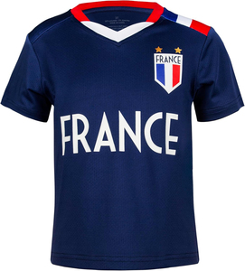 Maillot de football personnalisé 100% polyester, impression par sublimation, respirant, antibactérien, séchage rapide, col en V, manches courtes, taille plus - Product Image 1