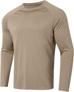 Camiseta Deportiva de Poliéster para Hombre, Nueva Tendencia, Protección UV, Protección Solar, Flexible, Elástica en Cuatro Direcciones, para Senderismo y Gimnasio - Product Image 1