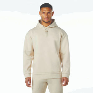 Nouvelle Collection : Ensemble Survêtement Homme Vintage Lavé, Couleur Unie, Coupe Oversize, avec Sweat à Capuche et Pantalon, Service OEM Disponible - Product Image 2