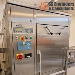 Laveuse industrielle de composants haute capacité 1600 PCM en acier inoxydable - Product Image 1