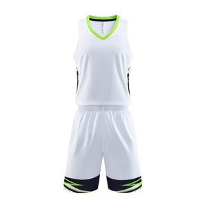 Ensemble Maillot et Short de Basketball Personnalisé Nouveau Modèle – Design Sublimé, Séchage Rapide, Respirant, Tenue de Sport d'Entraînement pour Équipe – Vente en Gros - Product Image 4
