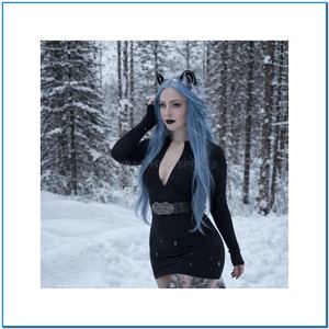 Mini robe moulante à manches longues pour femmes, col en V profond, coupe ajustée, robe de soirée décontractée - Product Image 2