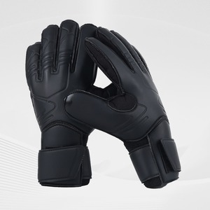 Gants de gardien de but en cuir de qualité supérieure 2026 – Vente chaude – Logo personnalisé – Antidérapants, respirants, imperméables, à doigts complets pour gardiens de but de football - Product Image 2