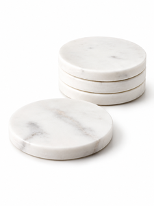Posavasos Cuadrados de Mármol Hechos a Mano, Tapetes para Bebidas con Rayas, Decoración Ecológica para Mesa de Comedor - Product Image 2
