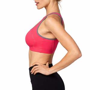 Soutien-gorge de sport premium pour femme, vêtements de sport, logo personnalisé, respirant, maintien élevé, pour la gym, le fitness, la course, le yoga et l'entraînement - Product Image 3