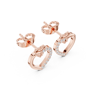 Pendientes de tuerca de trébol de Plata de Ley 925 para mujer, joyería de regalo para niña, pendientes Coreanos - Product Image 2