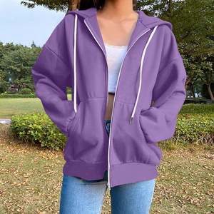 OEM Custom Logo Wholesale Factory Direct Full <b>Zip</b> <b>up</b> Hoodie 420 GSM Heavyweight 100% Cotton Fleece Sweatshirt - Product Image 1