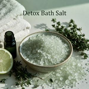 Sel de bain détoxifiant naturel sculpté écologique OEM pour spa, sel minéral de l'Himalaya pour la relaxation et les soins de la peau - Musa Enterprises - Product Image 4