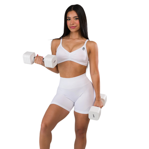Soutien-gorge de sport sans couture pour femme, effet froncé, pour yoga, fitness, gym, entraînement, extensible, sculptant, respirant, vêtements de sport - Product Image 2
