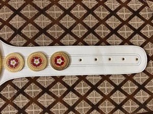 Ceinture de championnat WBC Union MMA, réplique, taille adulte, 8 mm, alliage de zinc, légère, unisexe, 1,2 m - Product Image 2