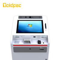 Quiosco de incorporación y emisión de tarjetas de alta seguridad para sectores de tarjetas de regalo de membresía de identificación gubernamental de Finanzas