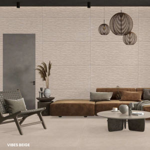 Dalle de porcelaine émaillée moderne 600x1200mm 60x120cm 24x48 pouces, grande taille, surface décorative pour espaces résidentiels et commerciaux - Product Image 1