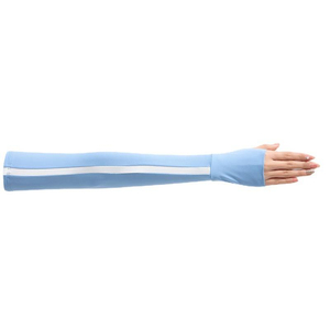 Manches de protection solaire pour femmes, été, anti-UV, rafraîchissantes, respirantes, séchage rapide, pour cyclisme et conduite, avec ouverture pour les doigts, en polyester et nylon - Product Image 2