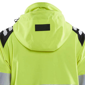 High Visibility Winter Workwear <b>Reflective</b> Safety <b>Jacket</b> ANSI Class 3 Pockets Waterproof Design Polyester for <b>Men</b> Outdoor Use - Product Image 6