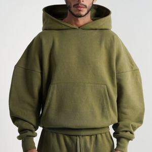 <b>Men's</b> Crop Top Hoodie Logo Digital Printing Lined Spiderweb Pattern Eco-Friendly Cotton-Poly Blend Autumn <b>Pullover</b> - Product Image 1