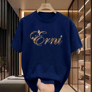 Camisetas de Alta Gama 100% Algodón para Hombre, Impresión DTF Personalizada, Suaves y Cómodas, Estilo Diseñador, Camiseta Casual al por Mayor - Product Image 3