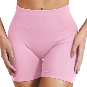 Ribbed Waist Athletic <b>Gym</b> Workout Booty <b>Shorts</b> Women Seamless Fitness Running <b>Scrunch</b> Butt Booty <b>Bum</b> Women Yoga <b>Shorts</b> - Product Image 5