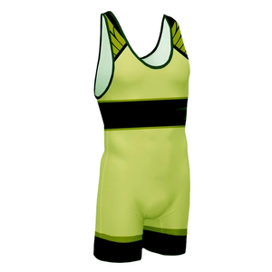 Singlet de lucha sublimado personalizado con etiqueta privada para hombres y mujeres, tela de compresión de alto rendimiento, uniforme de equipo transpirable. - Product Image 3