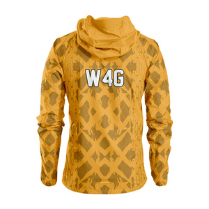 Chaqueta Cortavientos Ligera Personalizable con Capucha y Cremallera Completa, Diseño con Estampado, Resistente al Viento, Ecológica, para Exteriores, con Logotipo Frontal Personalizado - Product Image 5