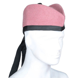 Custom 2026 Scottish Glengarry Pink Wool <b>Cap</b> Traditional Highlander 100% Wool Wholesale OEM ODM - Product Image 2