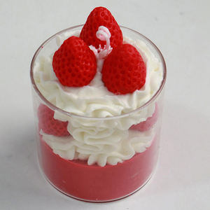 Dessert shaped candles soy wax scented decor candles luxury private label aroma creative candle for party holiday gift xmas - Product Image 3