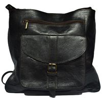 Pochette zippée élégante en cuir de veau noir véritable de la boutique Biyadina, doublure en cuir véritable, fonctionnelle, pour femme, idéale pour les voyages