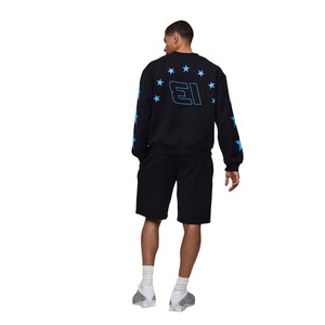 Ensemble de survêtement décontracté en molleton pour homme, motif uni, 100% coton respirant, saison printemps - Product Image 4