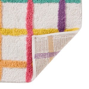 Alfombra de Hotel de 5 Estrellas, 100% Algodón, Color Blanco, 50x80, Alfombra de Baño de Alta Calidad con Logotipo Personalizado en Relieve - Product Image 3