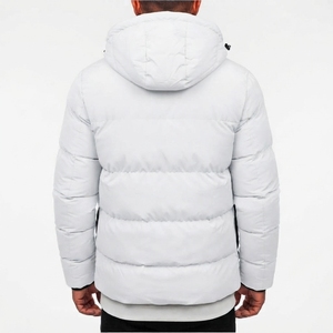 <b>Men</b> Winter <b>Hooded</b> Puffer <b>Coat</b> Warm Quilted Insulated Outdoor Jacket Casual Wear Wholesale Clothing Supplier - Product Image 3
