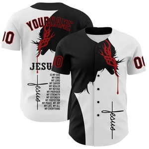 Wholesale Best Selling OMMIZ INDUSTRY Custom <b>Tie</b> Dye Teal-<b>Black</b> 3D Authentic Baseball Jersey - Product Image 3